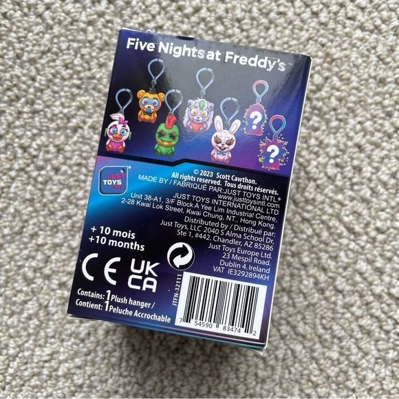 Monty Gator Plush Hanger Five Nights at Freddy's Security Breach FNAF Plush - Picture 3 of 3